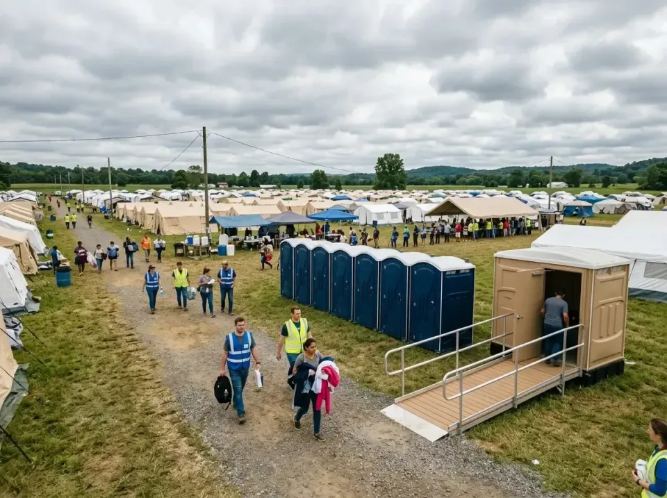 disaster-relief-camp-restrooms-010 — frequently asked questions, Dumpster & Portable Bathrooms Rental in Fort Pierre, SD